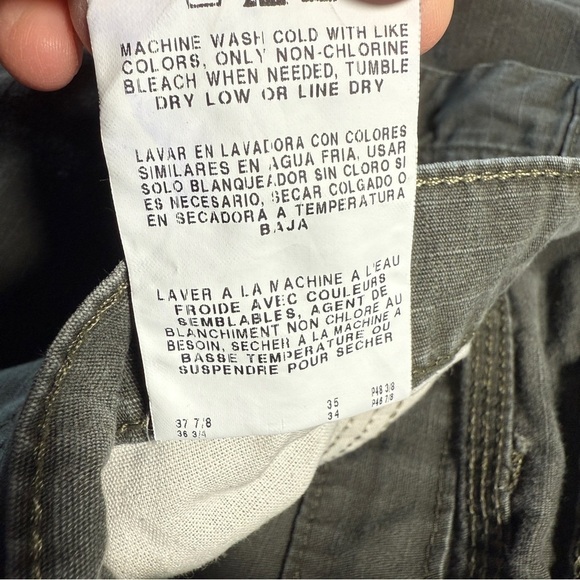 Wrangler x Riggs Workwear Ripstop Carpenter Pants Size 36 x 33 Green Cotton Work - Picture 9 of 12